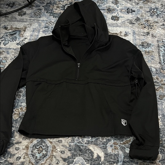 Born Primitive Jackets & Blazers - Born Primitive Black Women's Quarter Zip Pullover